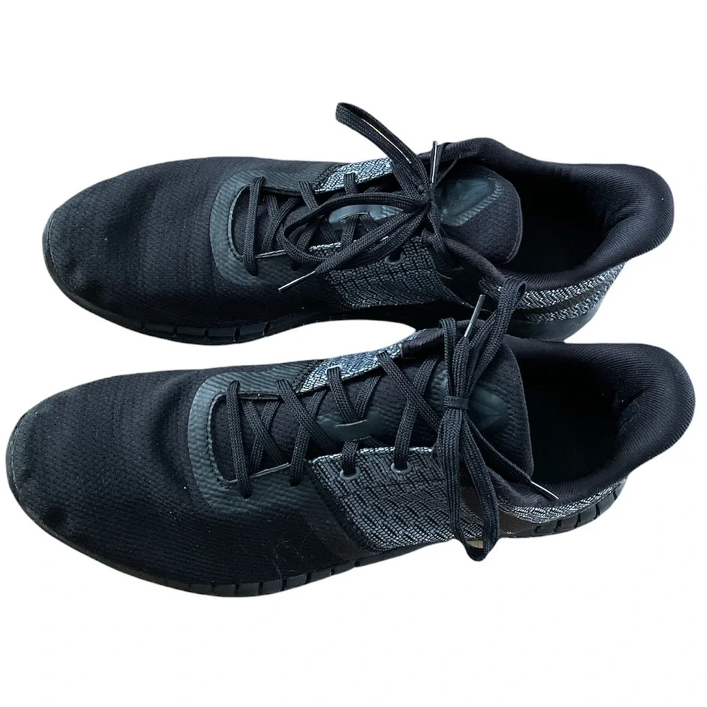 Reebok Black Mesh Lace Up Mens Sneakers Size 13